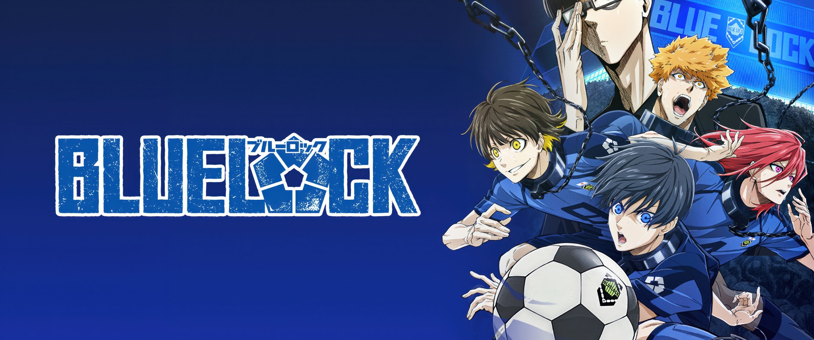 3440x1440 Blue Lock Wallpaper 4K, 5K, Season Anime series