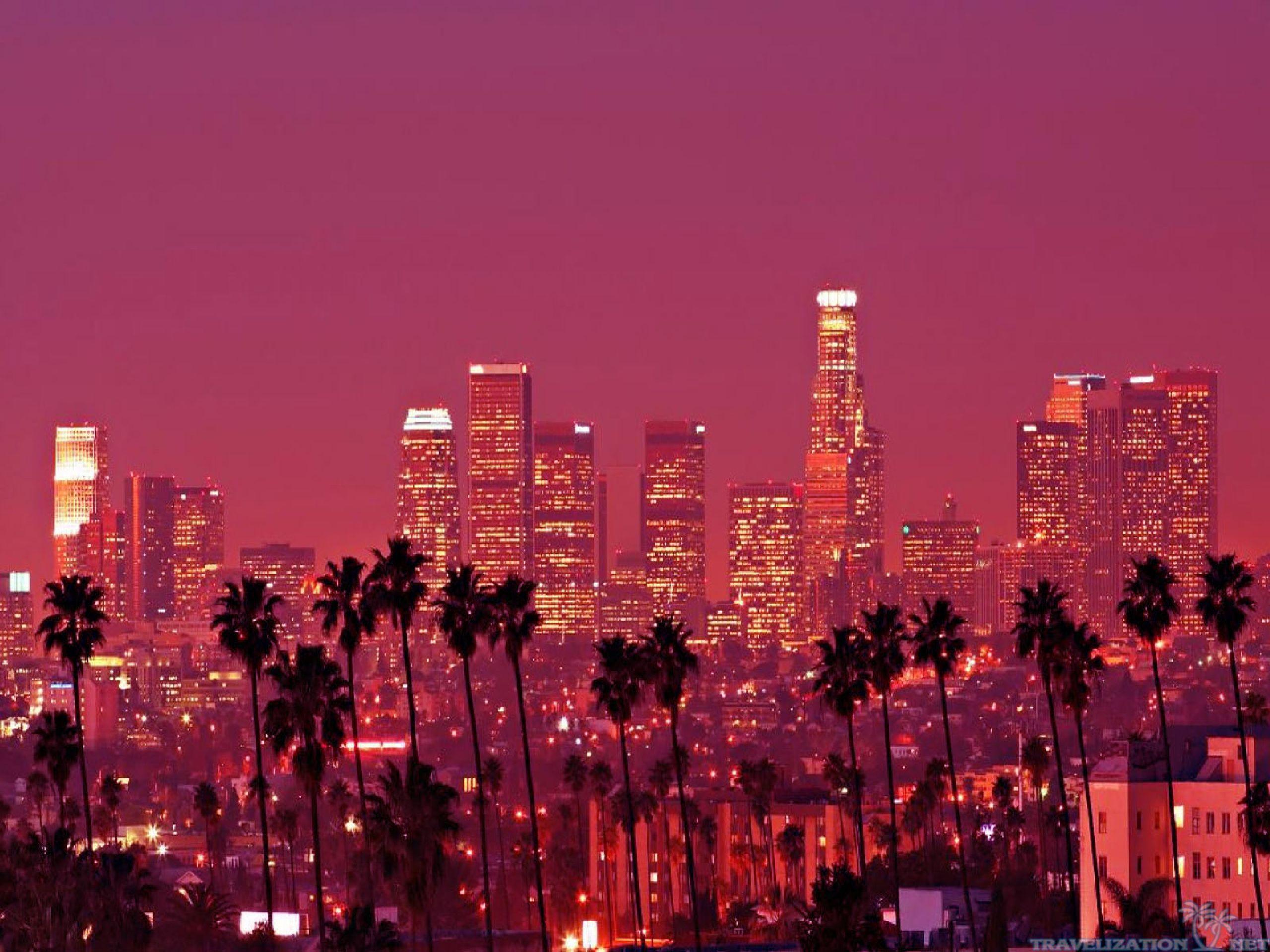 2560x1920 High Definition Los Angeles Wallpaper Image In 3D For Download