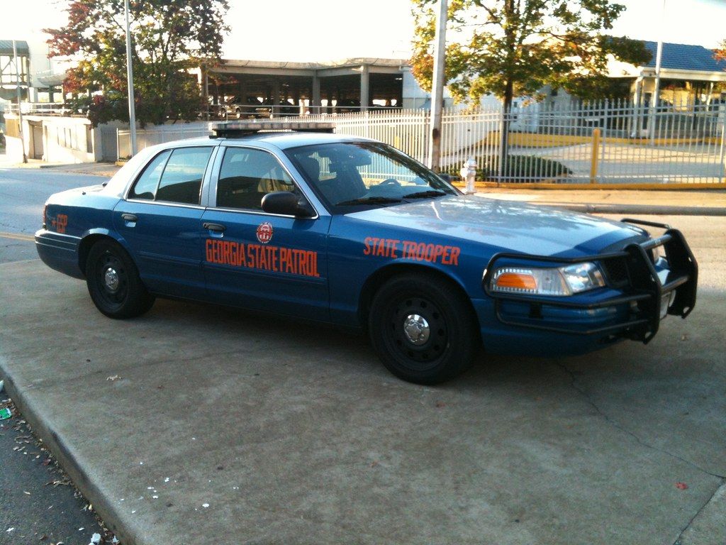 1024x768 Georgia State Patrol. A Georgia State Patrol Ford Crown Vic