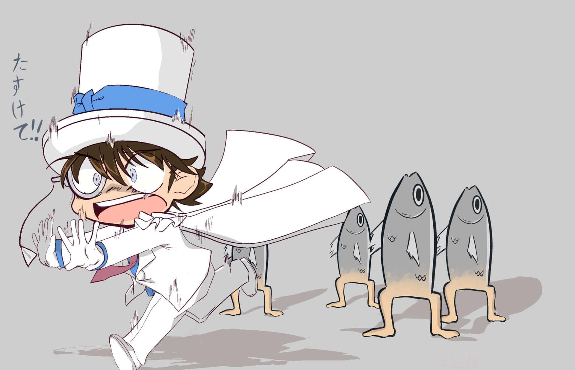 1920x1235 Download The Elusive Phantom Thief, Kaito Kid In Action Wallpaper