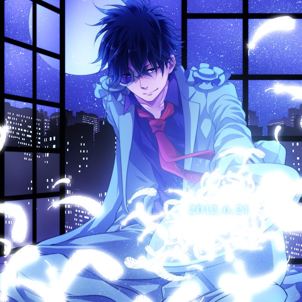 968x968 Kaitou Kid Kaito by Kamu Anime Image Board