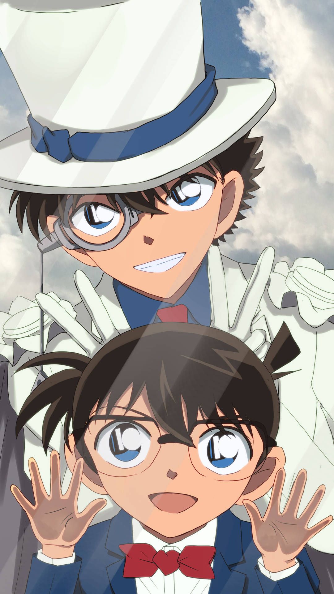 1080x1920 Download Detective Conan And Kaitou Wallpaper