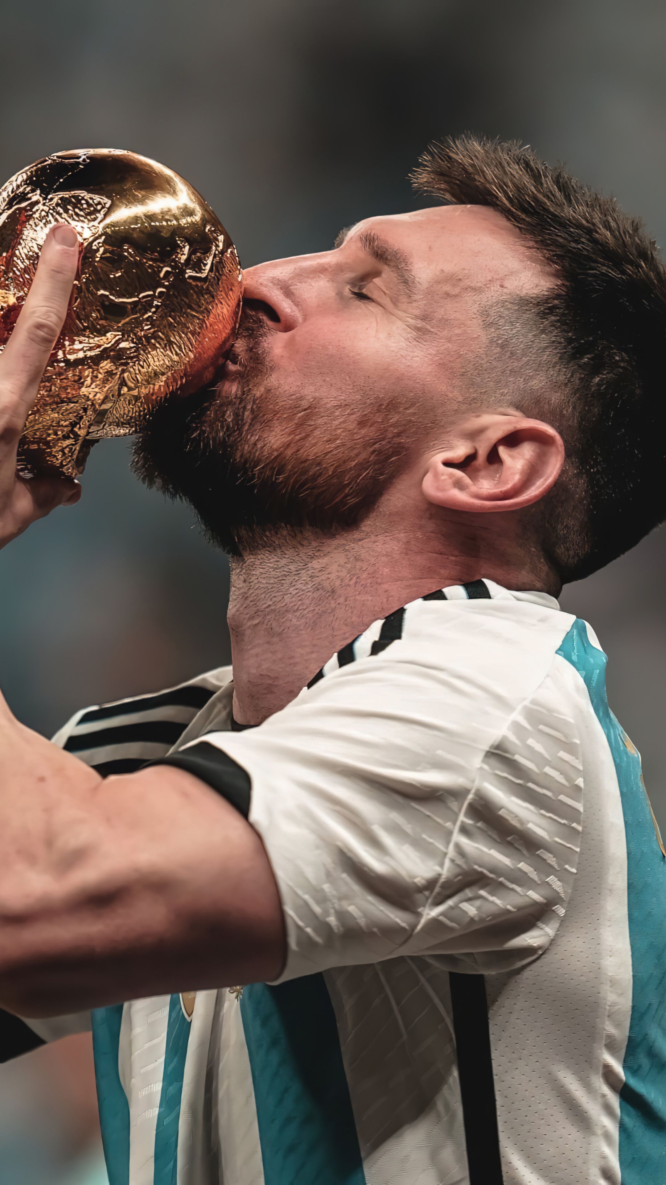2160x3840 Lionel Messi iPhone World Cup Wallpaper