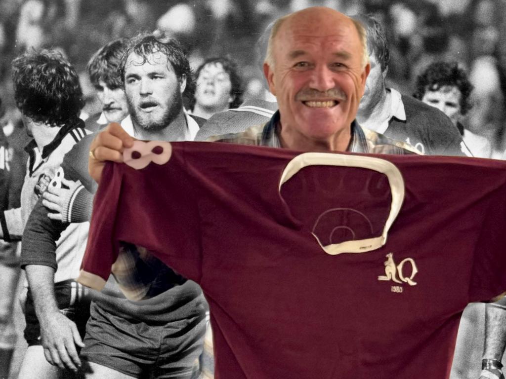 1024x768 Wally Lewis finds 'lost' 1980s Queensland Maroons jersey