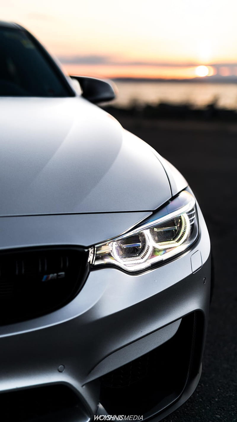 800x1423 BMW M Bmw, Car, Close Up, F M Sedan, Silver, Tuning, Vehicle, HD Phone Wallpaper