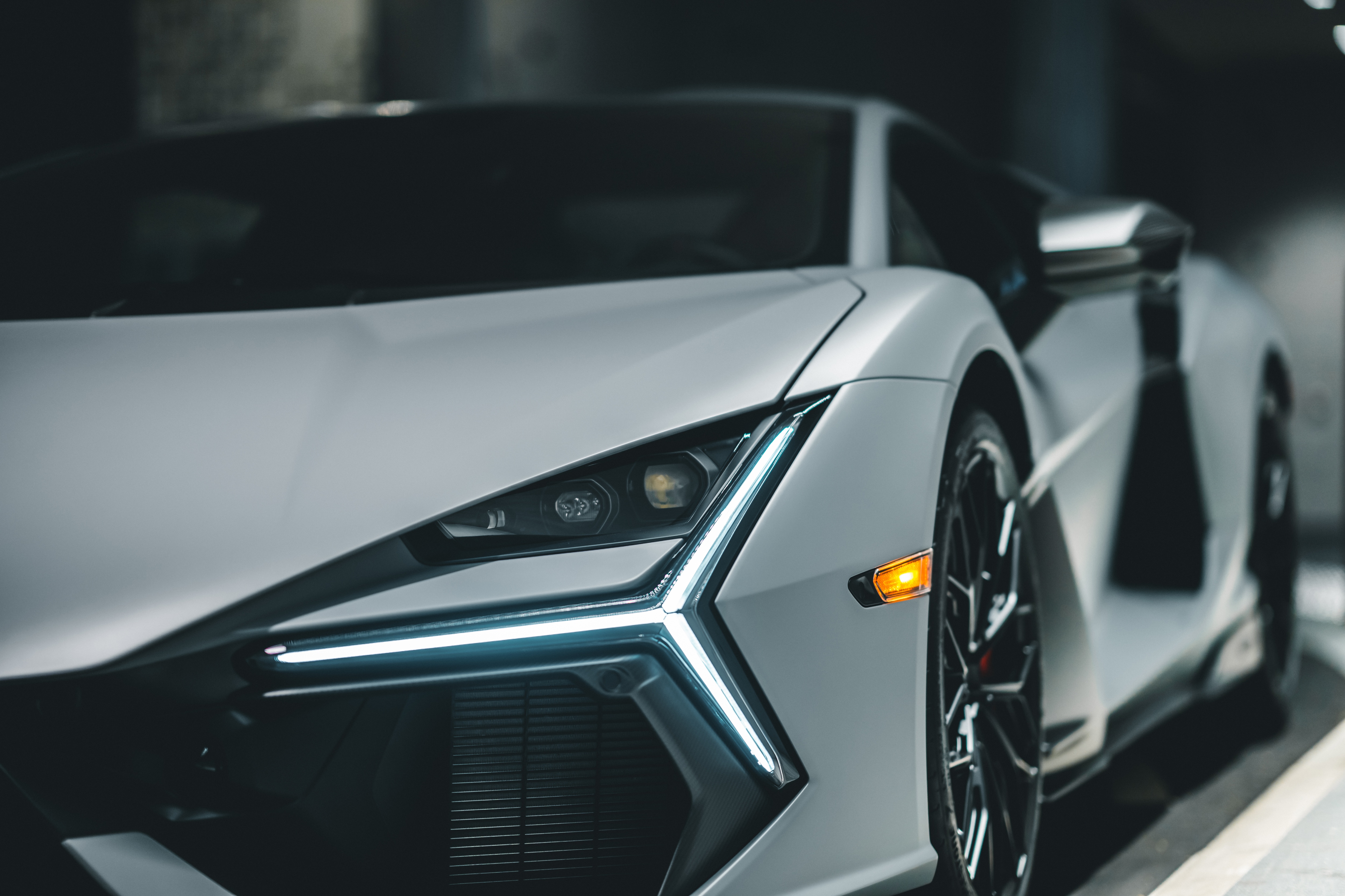 5000x3333 Wallpaper Lamborghini, close up, perfection, headlights, Stir, Lamborghini Scrambled for mobile and desktop, section lamborghini, resolution 5000x3333