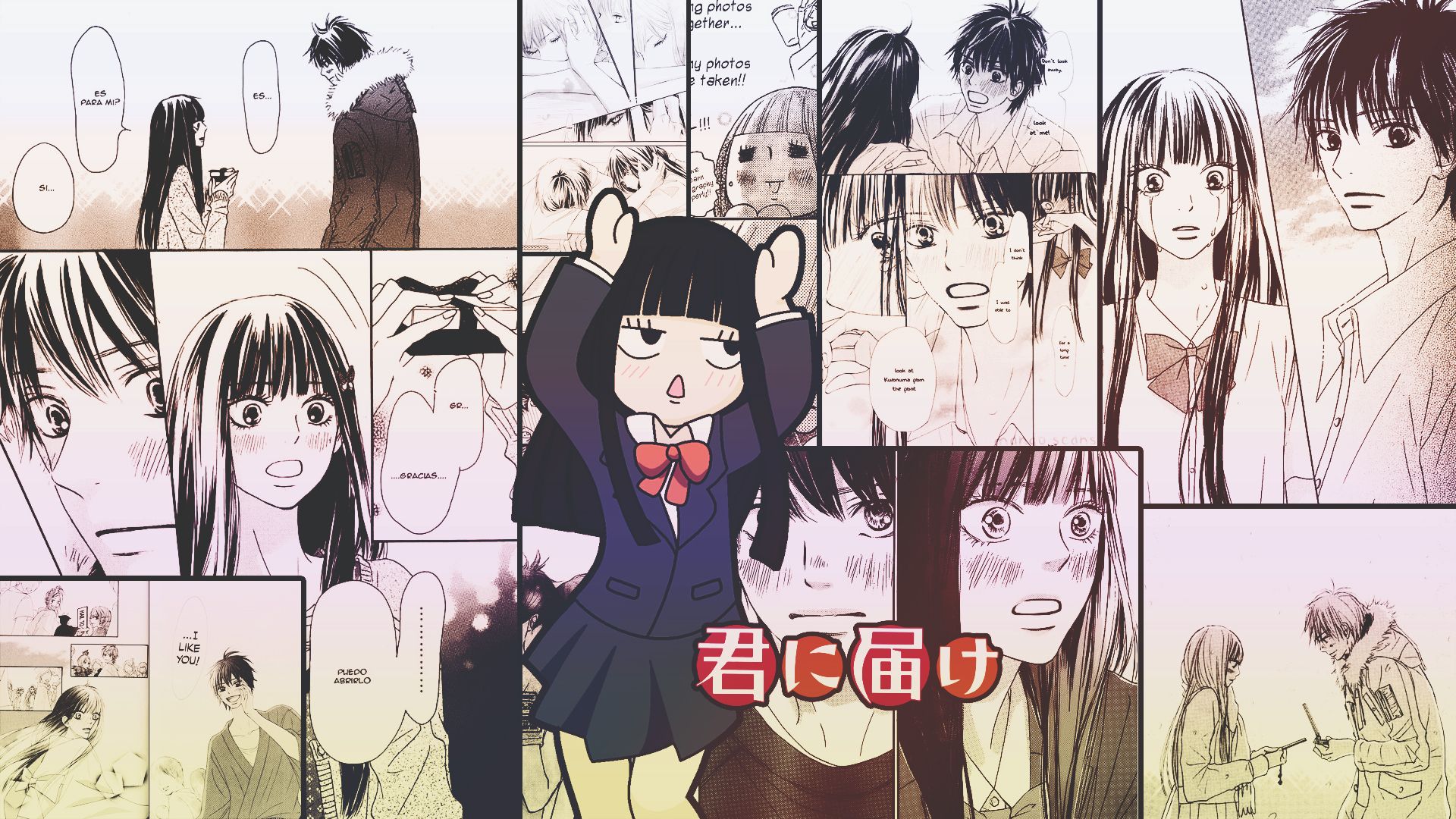 1920x1080 Kimi Ni Todoke HD Wallpaper: Shota & Sawako's Heartfelt Moments