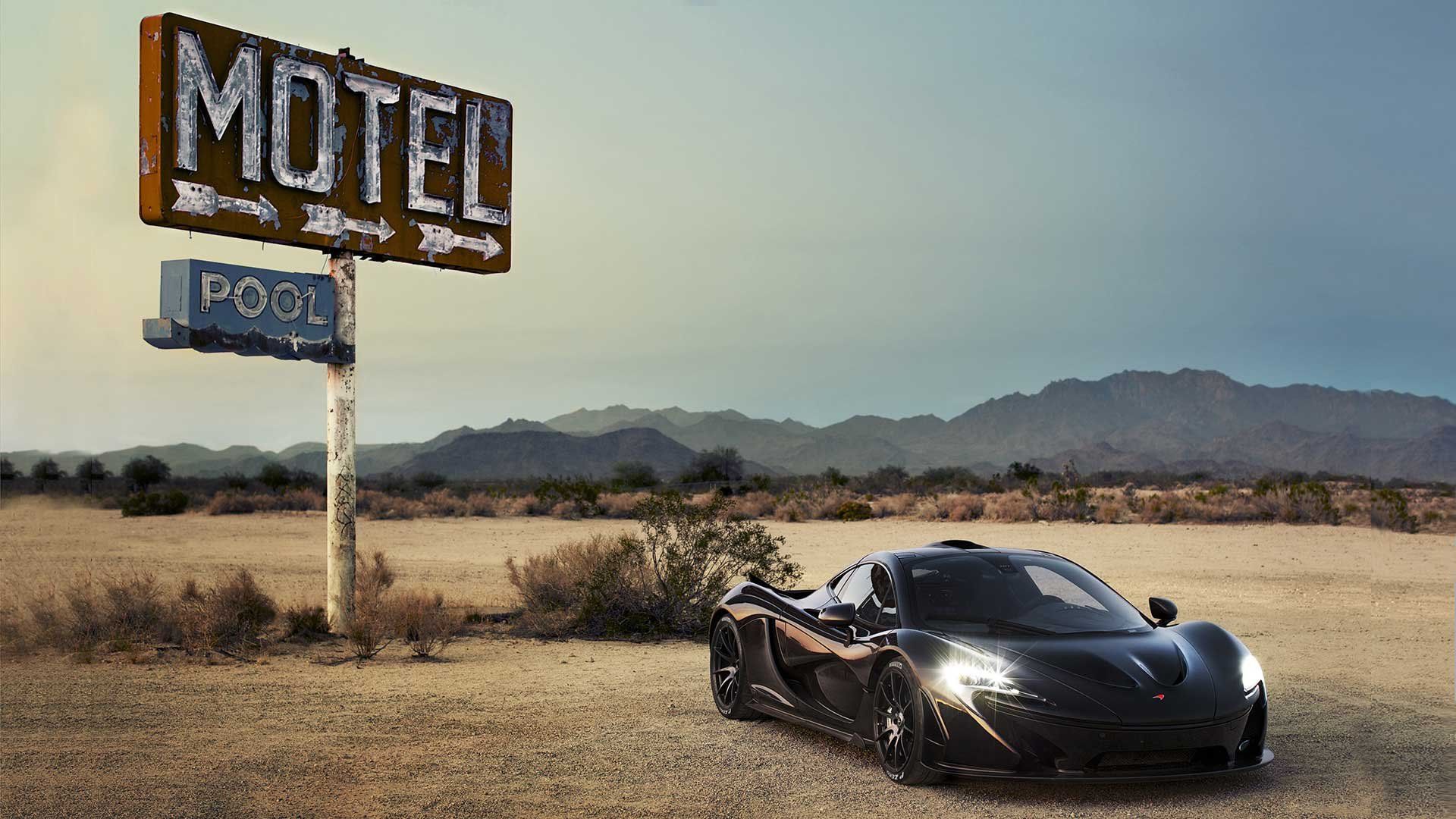 1920x1080 McLaren P1 Wags Its Tail Goodbye