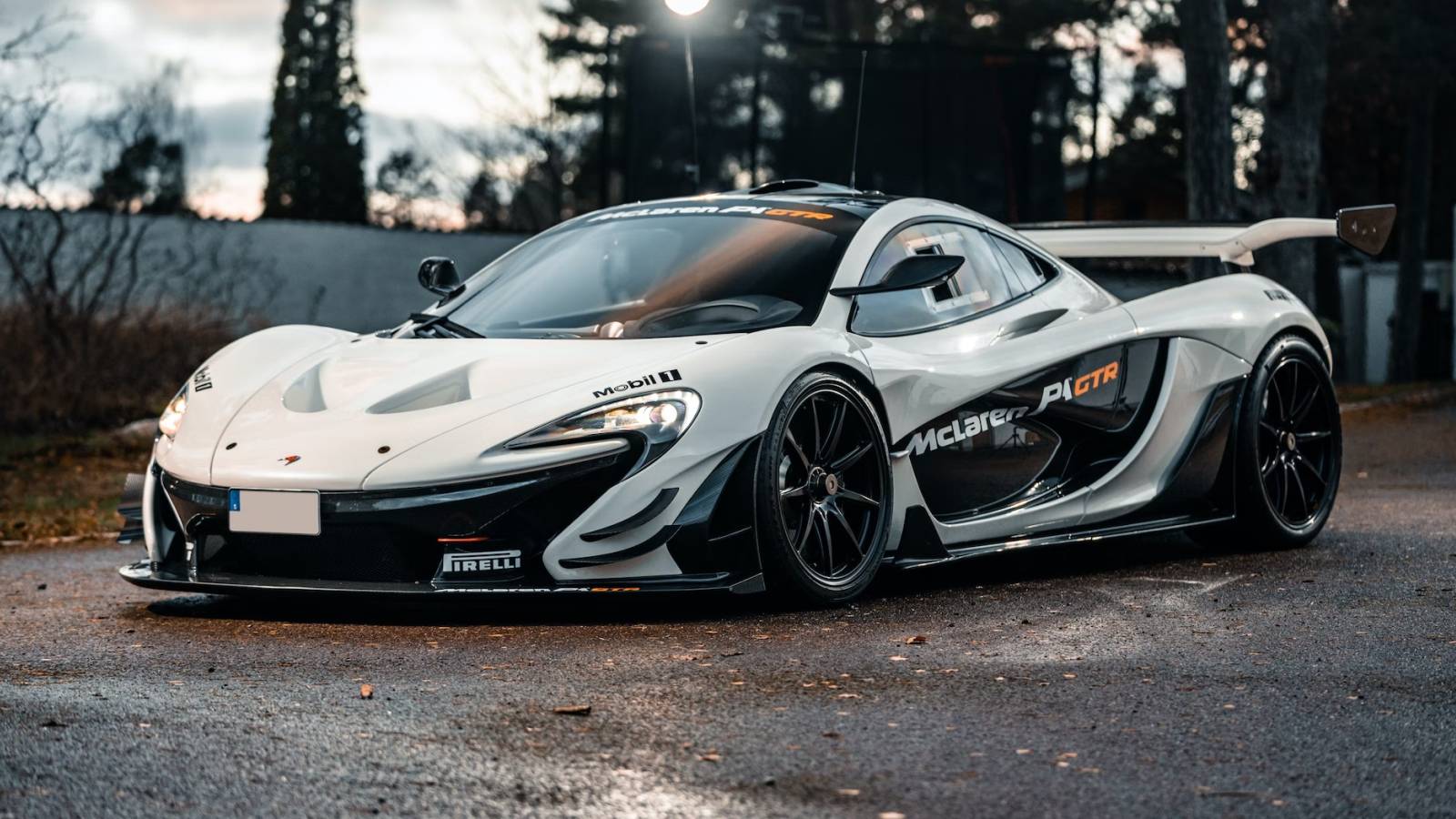1600x900 This Track Ready McLaren P1 GTR Is Now A Multimillion Dollar Road Legal Monster