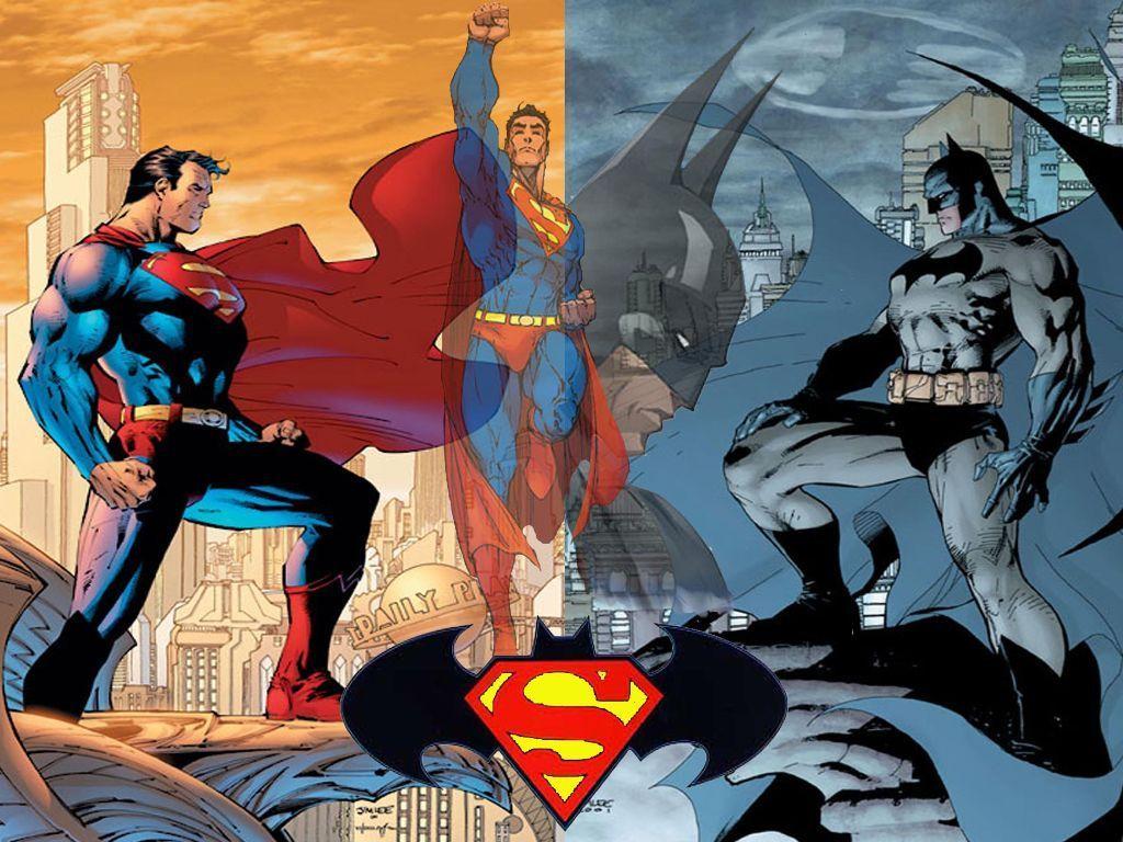 1024x768 Spiderman And Batman Wallpaper