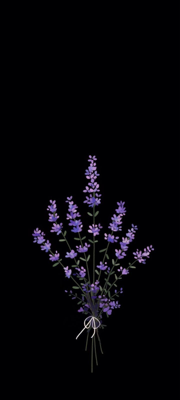 720x1597 スカイアート. 花 壁紙