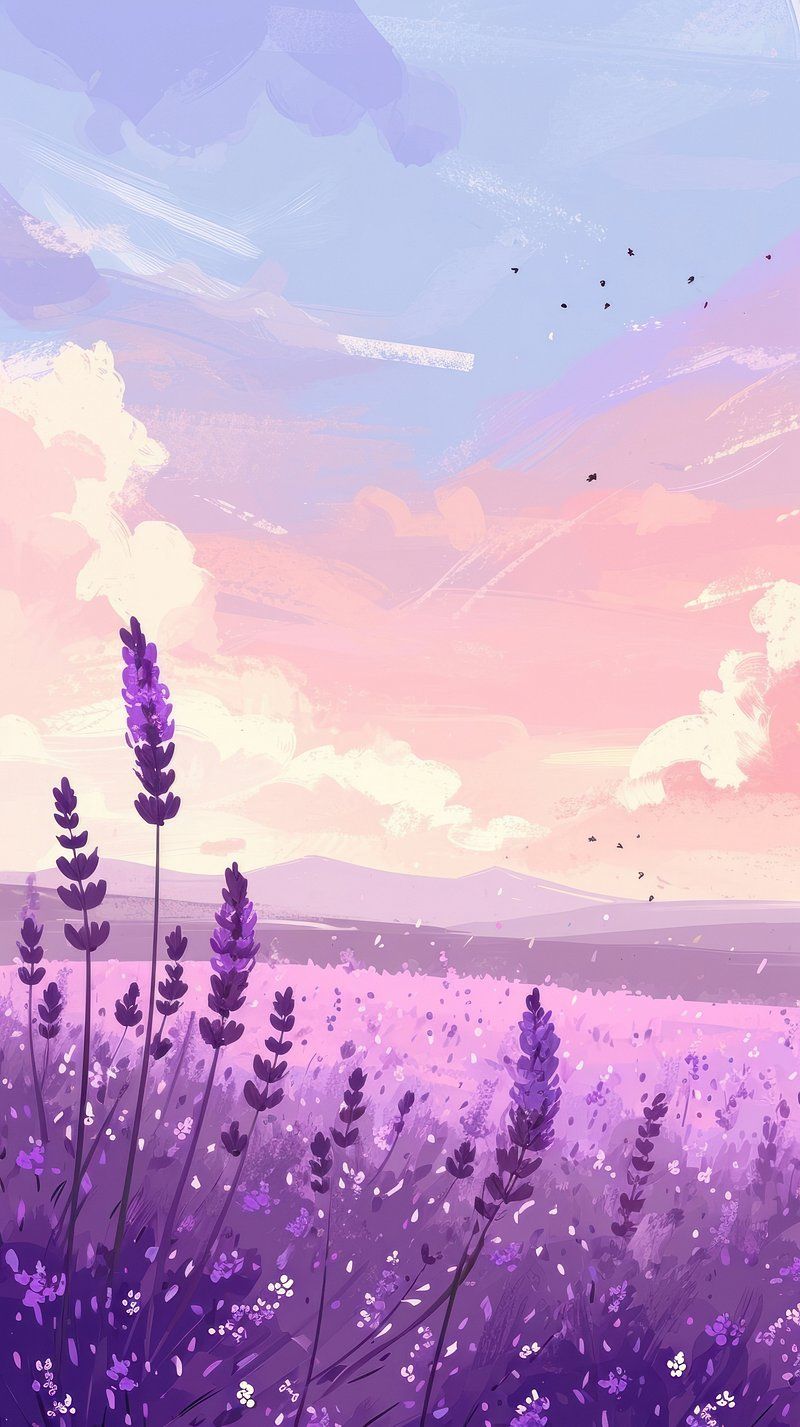 800x1427 iPhone Wallpaper Lavender Image Wallpaper