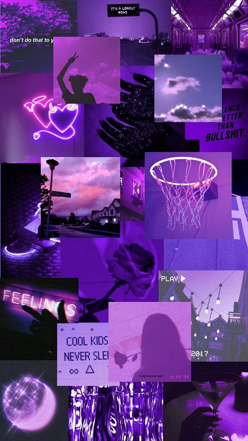 800x1422 Dark purple, aesthetic, dark purple, dead in the inside, HD phone wallpaper