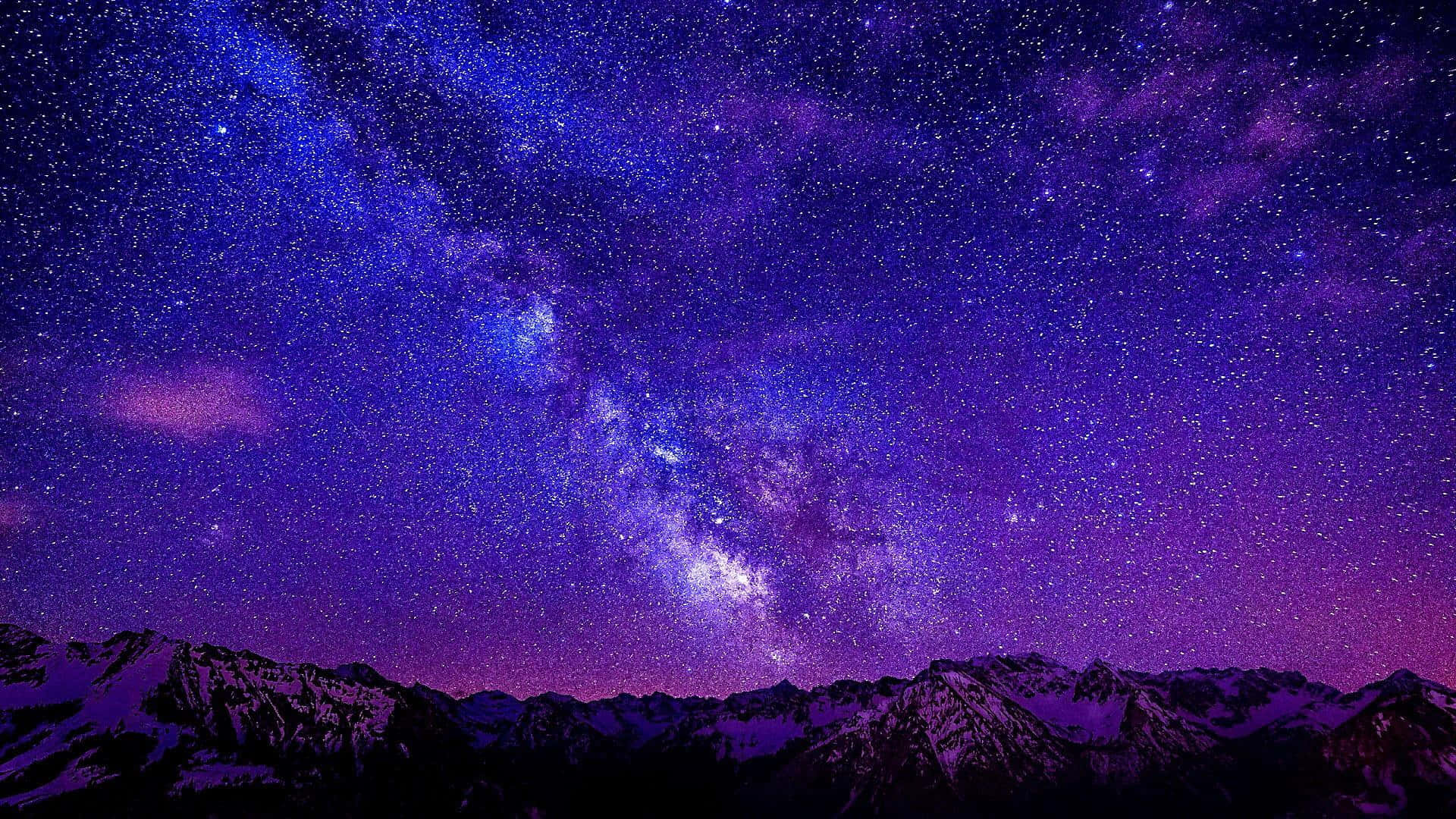 1920x1080 Dark Purple Aesthetic Picture