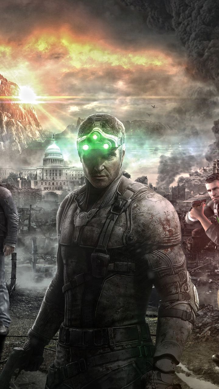 720x1280 Phone wallpaper: Video Game, Tom Clancy's Splinter Cell: Blacklist, Sam Fisher, Tom Clancy's 1122922