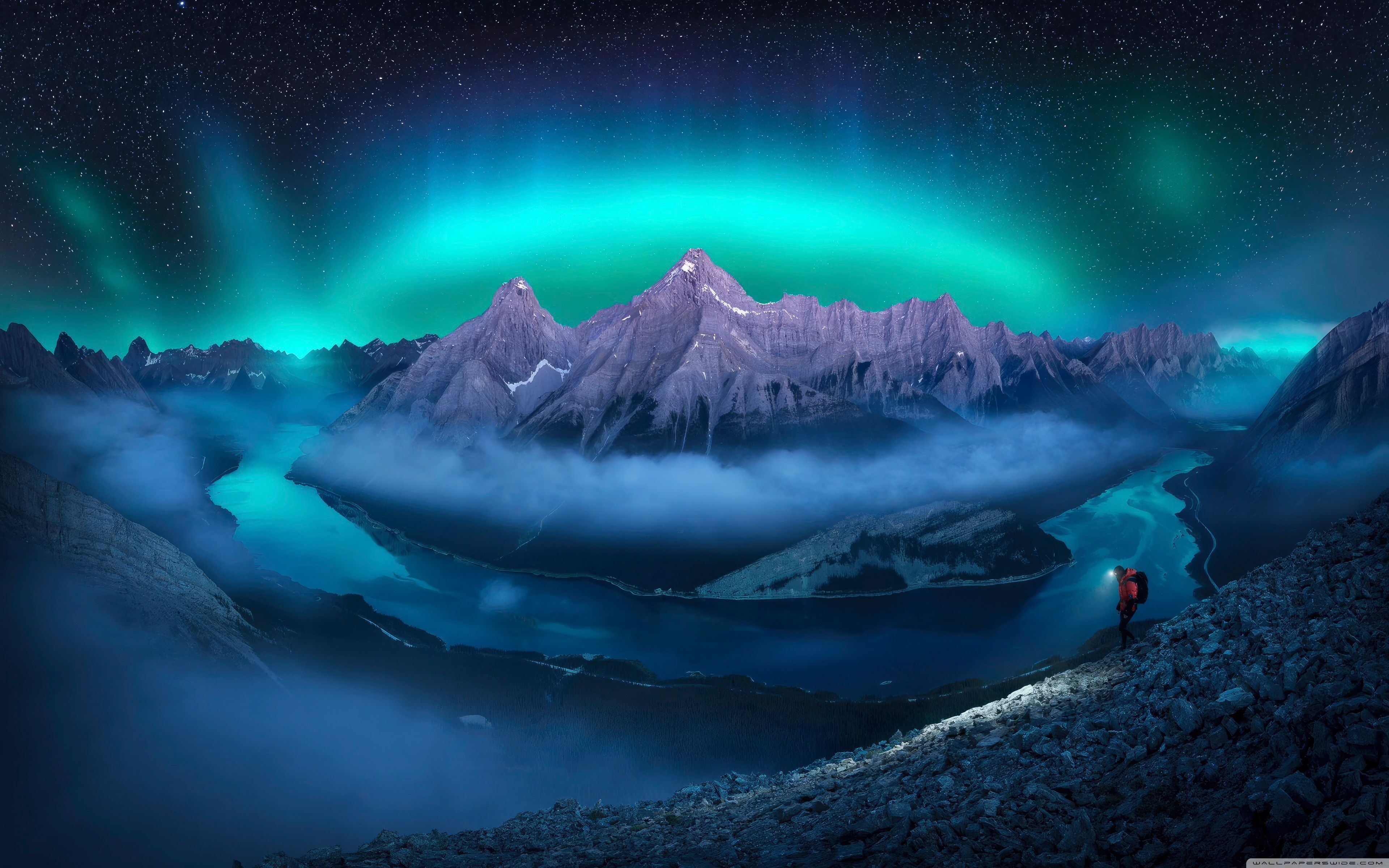 3840x2400 Stunning View, Mountains Landscape, Nature 4K UHD Wallpaper for UltraHD Desktop and TV : Widescreen and UltraWide Display : Dual and Triple Monitor : Smartphone and Tablet Devices