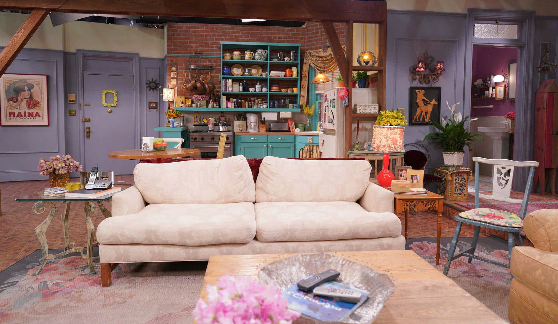 1920x1116 Download Friends Apartment Living Room Virtual Background