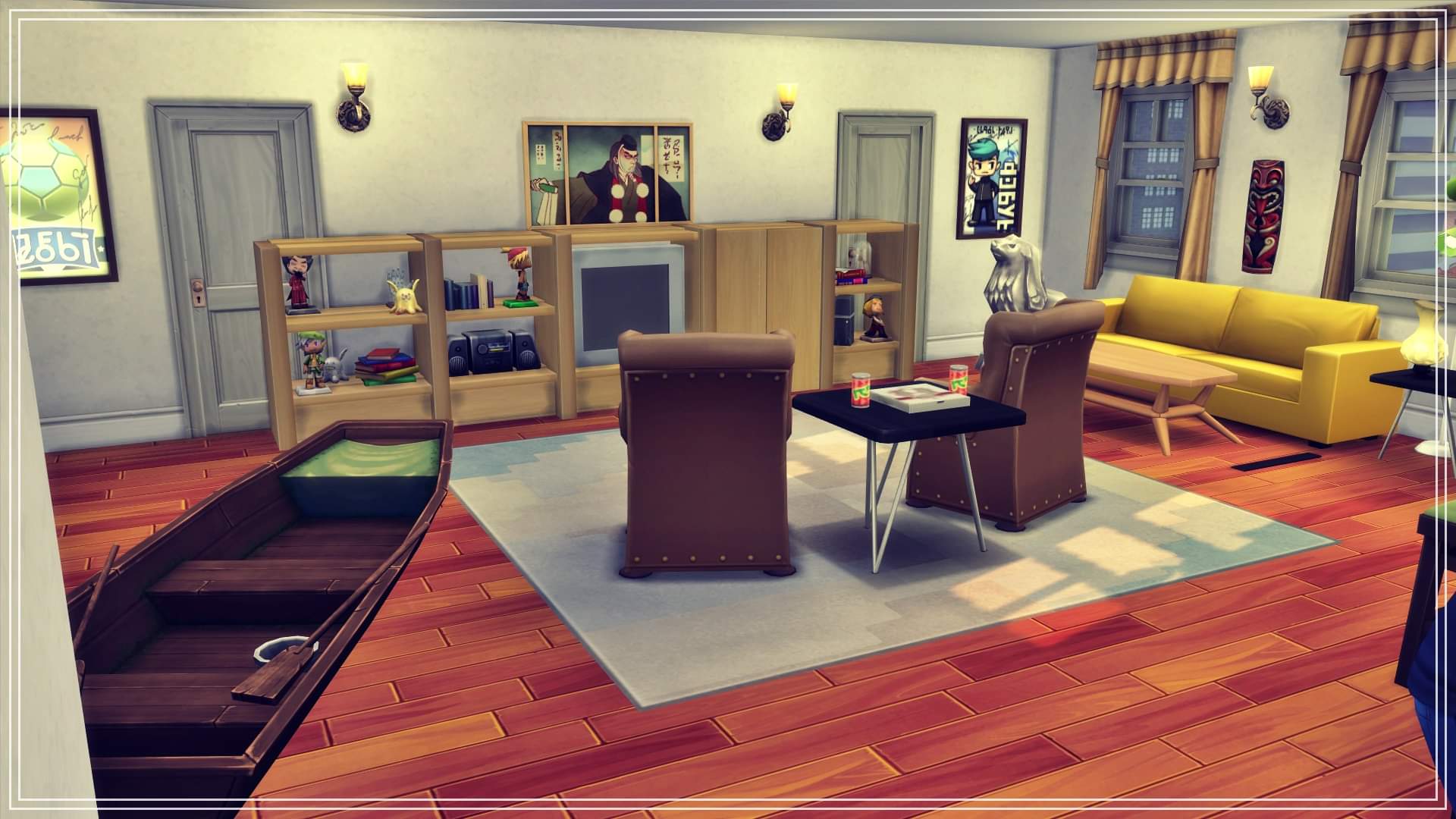 1920x1080 Chandler and Joey's apartment from Friends