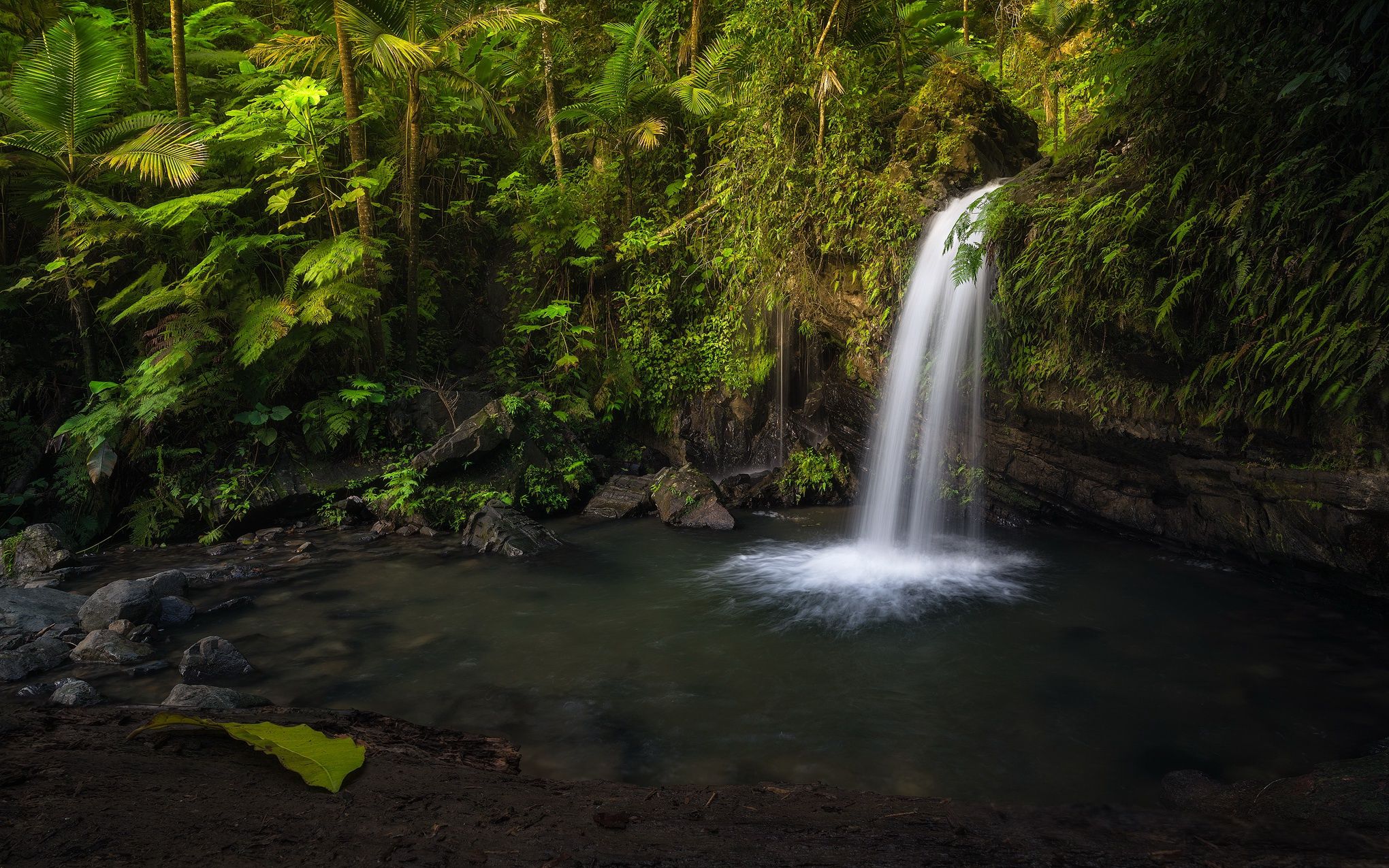 2040x1275 Wallpaper waterfall, Puerto Rico, The Anvil for mobile and desktop, section природа, resolution 2040x1275