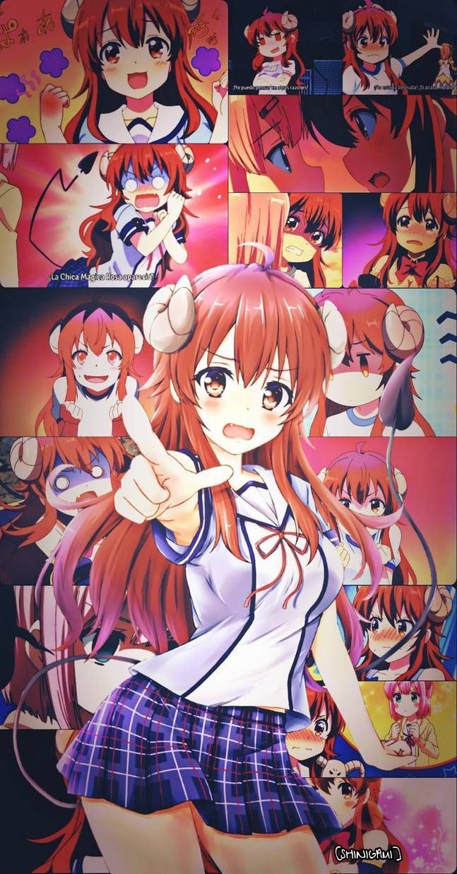 647x1236 Machikado Mazoku Shamiko Fondo de Pantalla