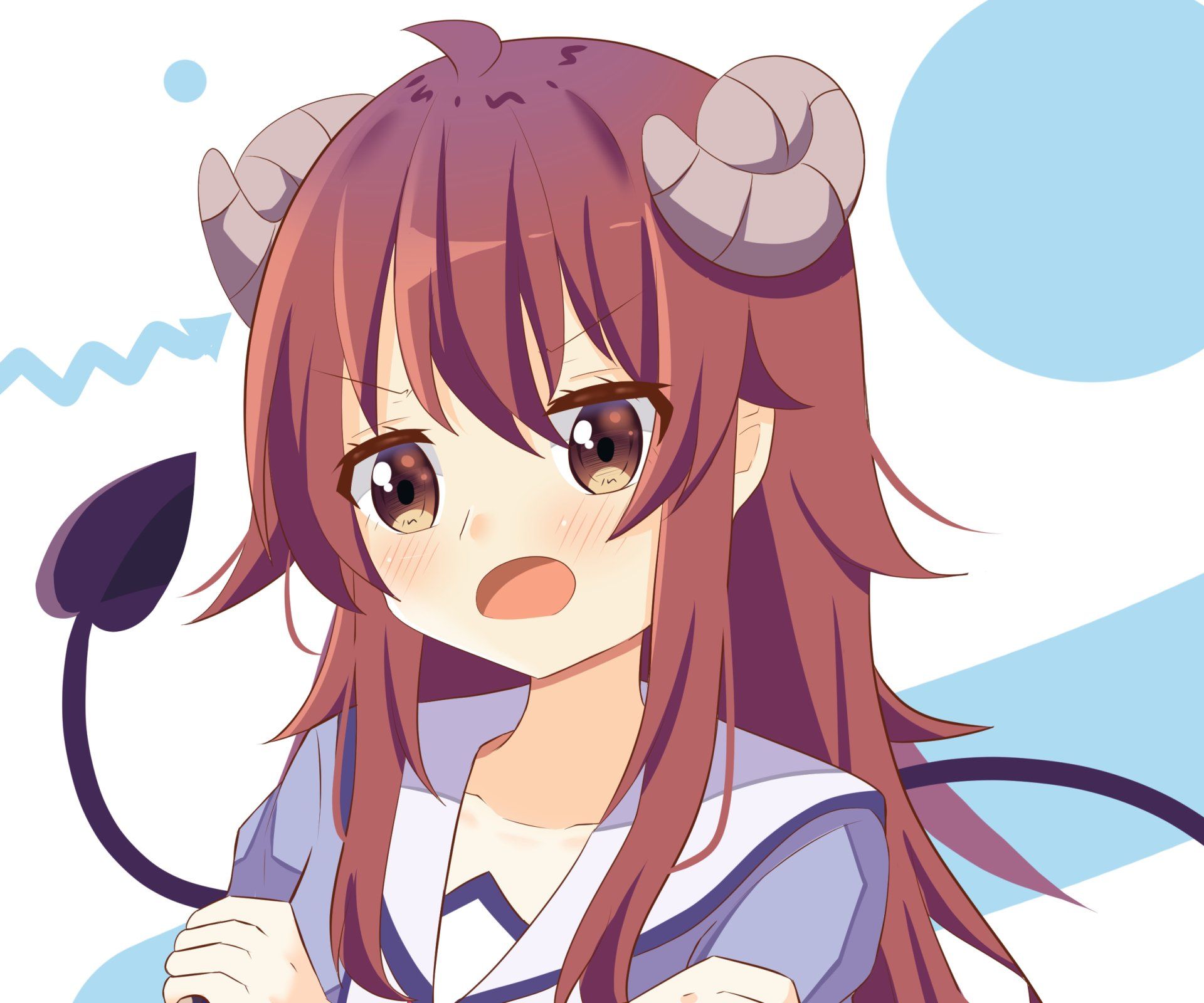 1920x1600 Download Yuuko Yoshida Anime The Demon Girl Next Door HD Wallpaper by ホシノナナx2083