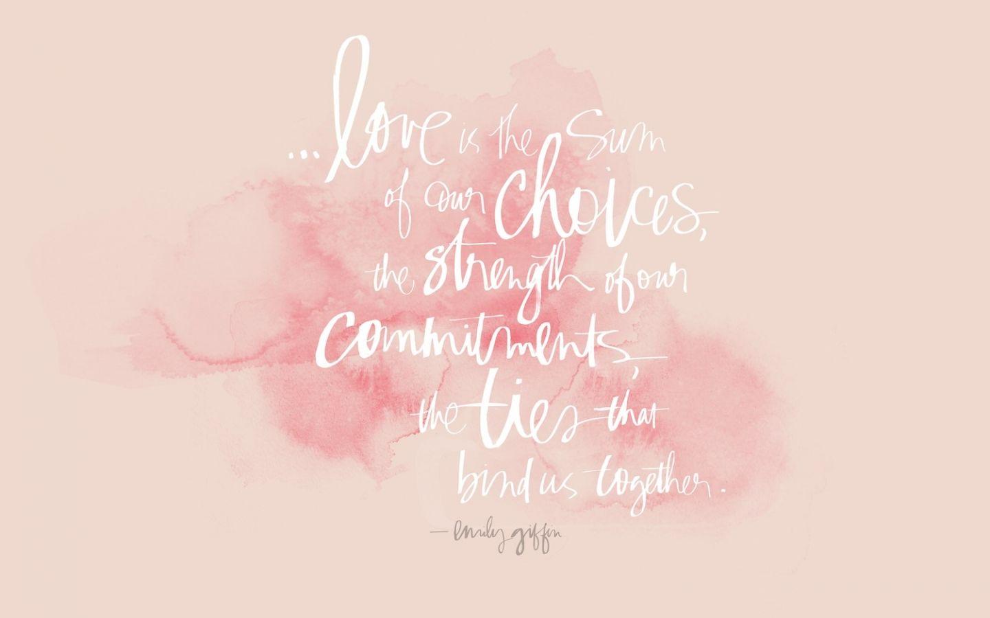 1440x900 Free download Love Quote Download Love is Designed By Julie Song
