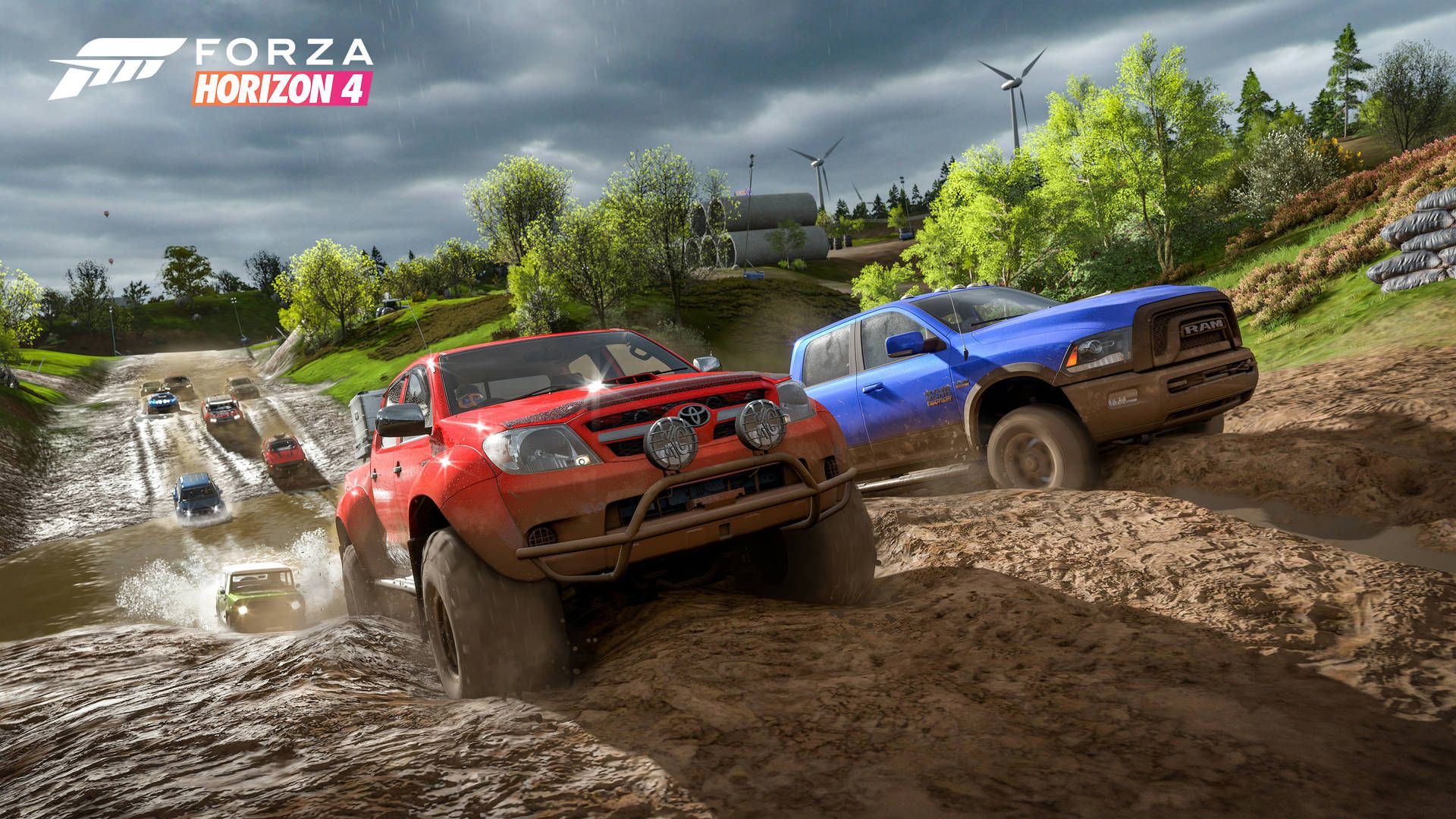 1920x1080 Download Forza Horizon 4 4K Off Road Vehicles Wallpaper
