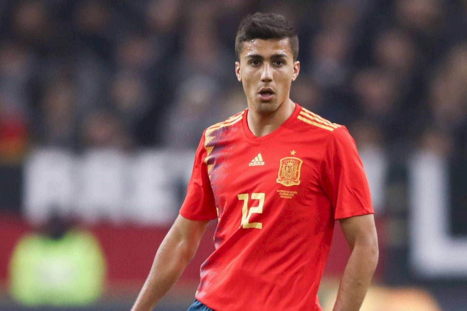 1920x1278 Download Rodrigo Hernández Cascante Playing For Spain Wallpaper