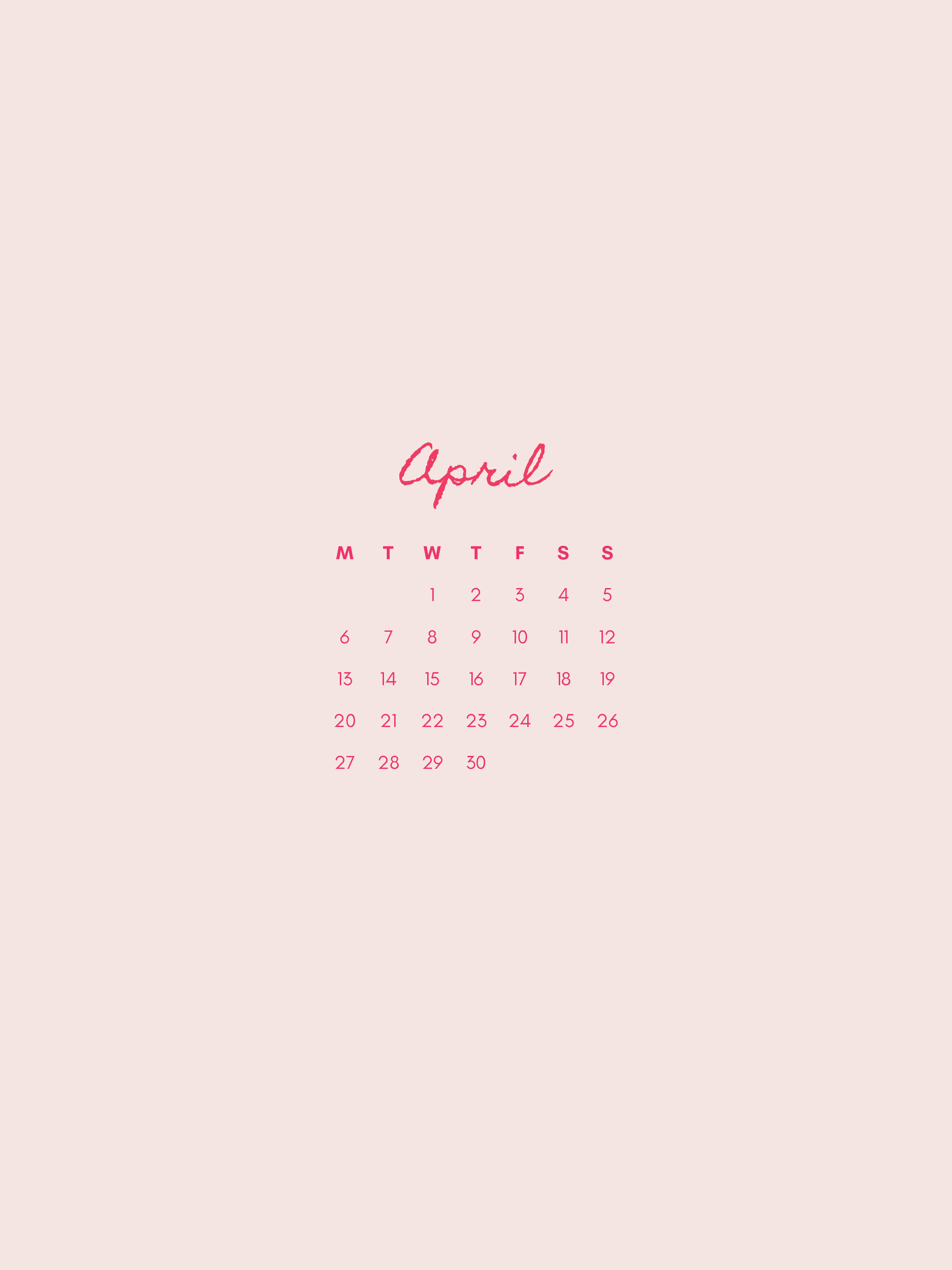 2048x2732 Free April Wallpaper for Desktop, Mobile, and iPad of Clarity
