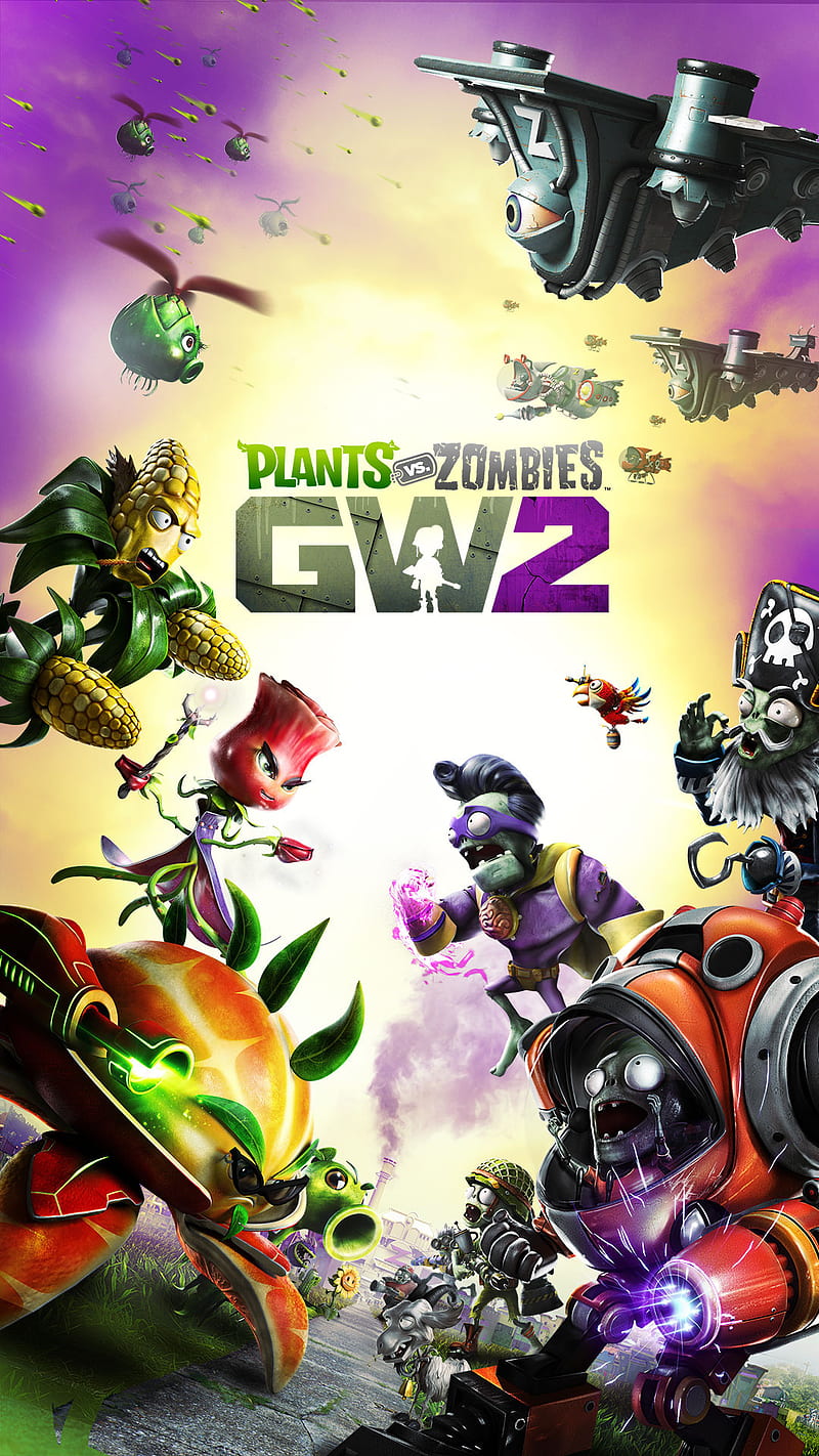 800x1422 Plants X Zombies GW game, plant, zombie, HD phone wallpaper