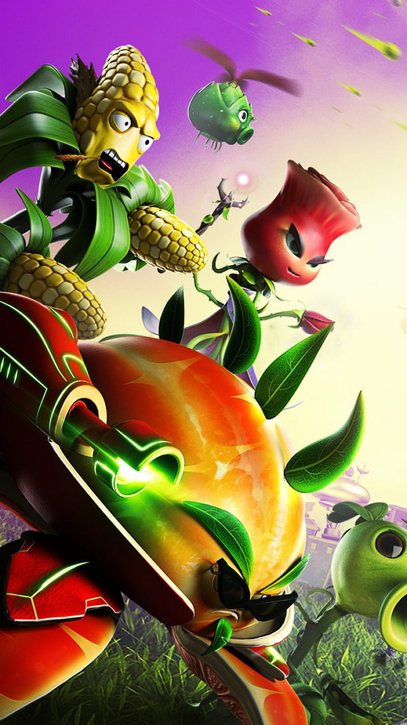 800x1422 Pvz Gw pvzgw plants, zombies, super, dragon, ball, black, stitch, kid, HD phone wallpaper