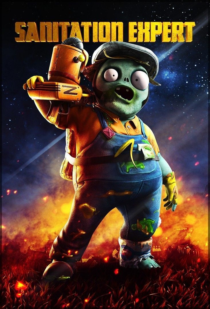 733x1080 man plants vs zombies garden warfare