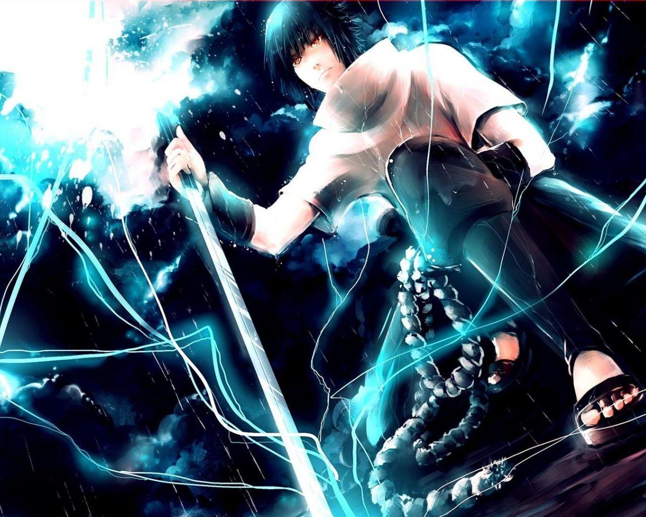 Epic Sasuke Chidori Wallpaper