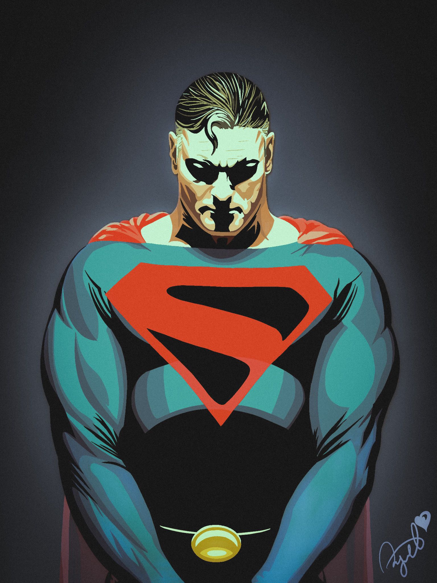 1536x2048 Superman Kingdom Come Wallpaper