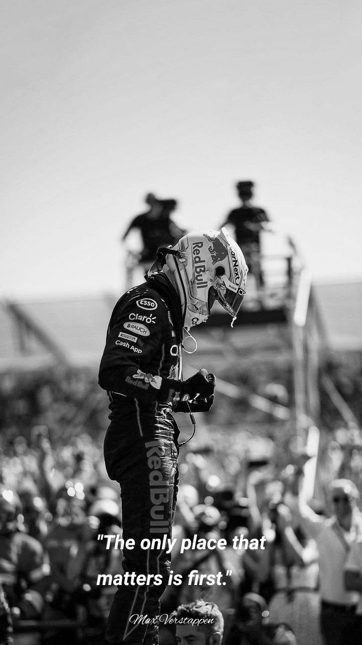 720x1280 Max Verstappen Quote Wallpaper