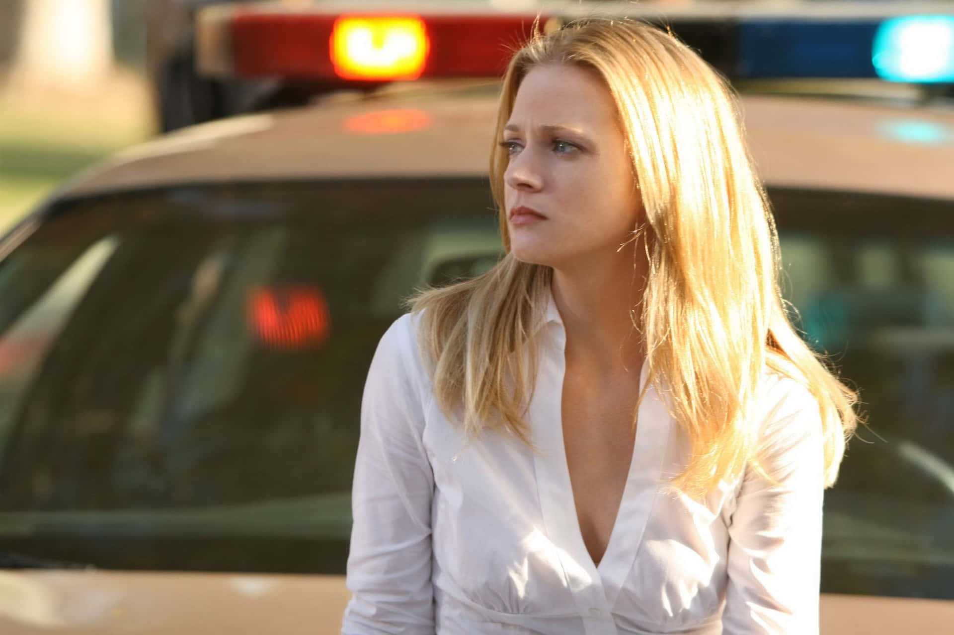 1920x1279 Download AJ Cook striking a pose in a beautiful red dress Wallpaper