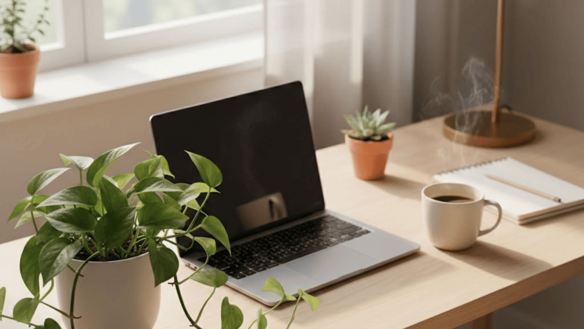 1920x1080 Best Office Plants for Every Workspace
