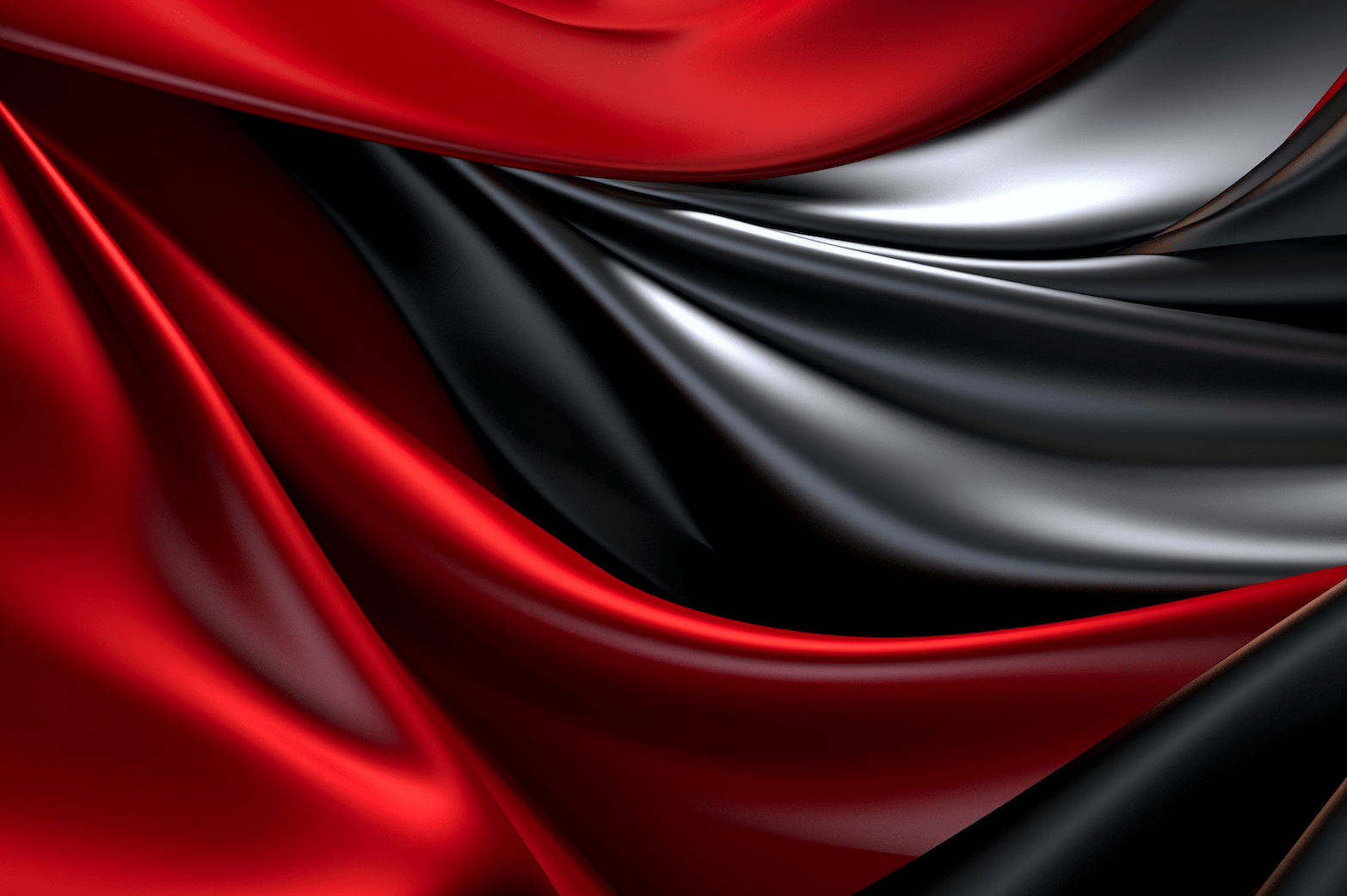 1566x1042 Red Black Silver Silky Waves Background Graphic by imagify design · Creative Fabrica