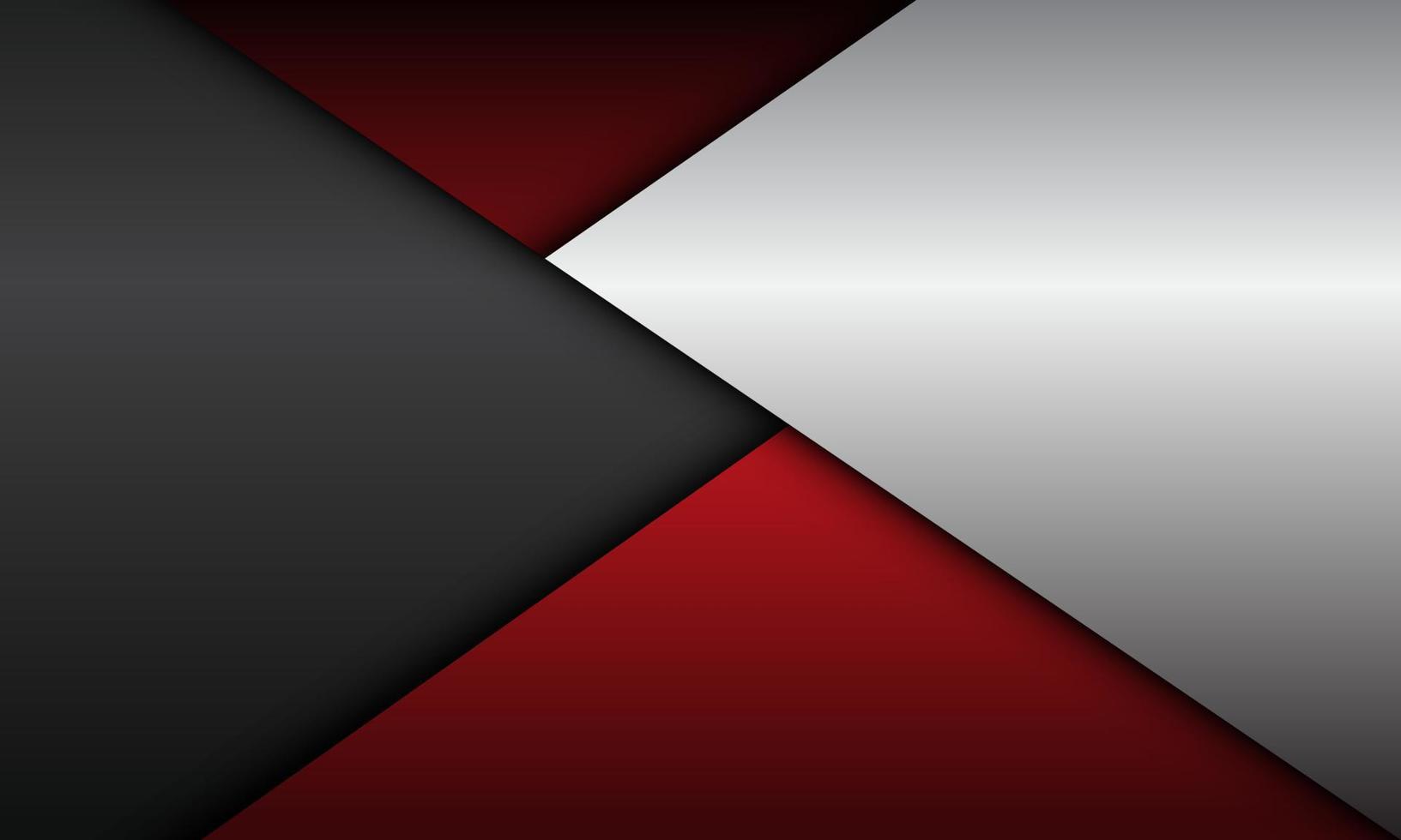 1633x980 Abstract red silver grey metallic sadow geometric design modern technology futuristic background vector
