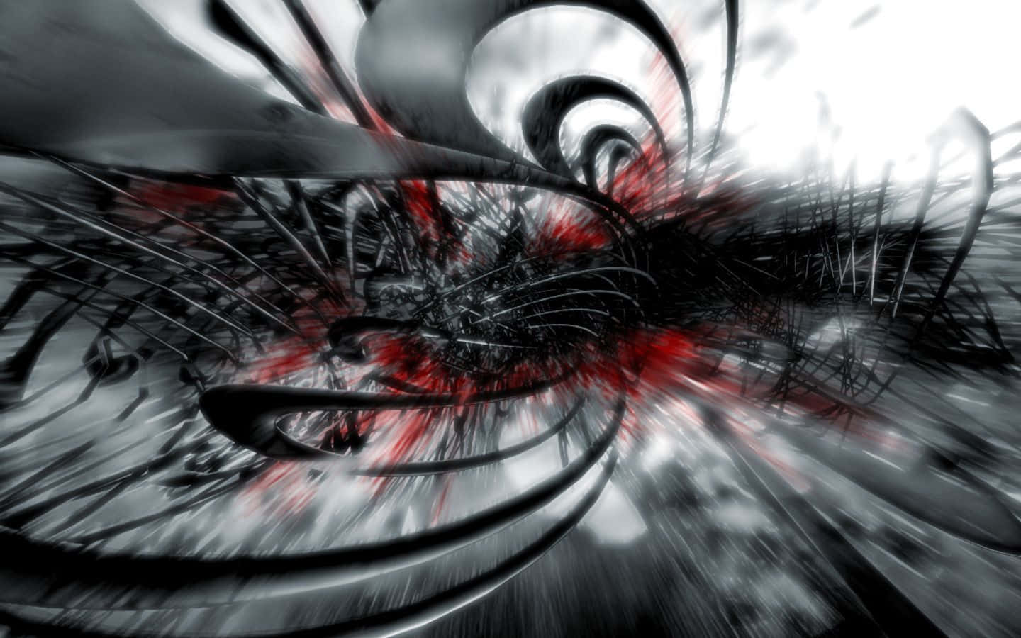 1440x900 Red Black And White Background