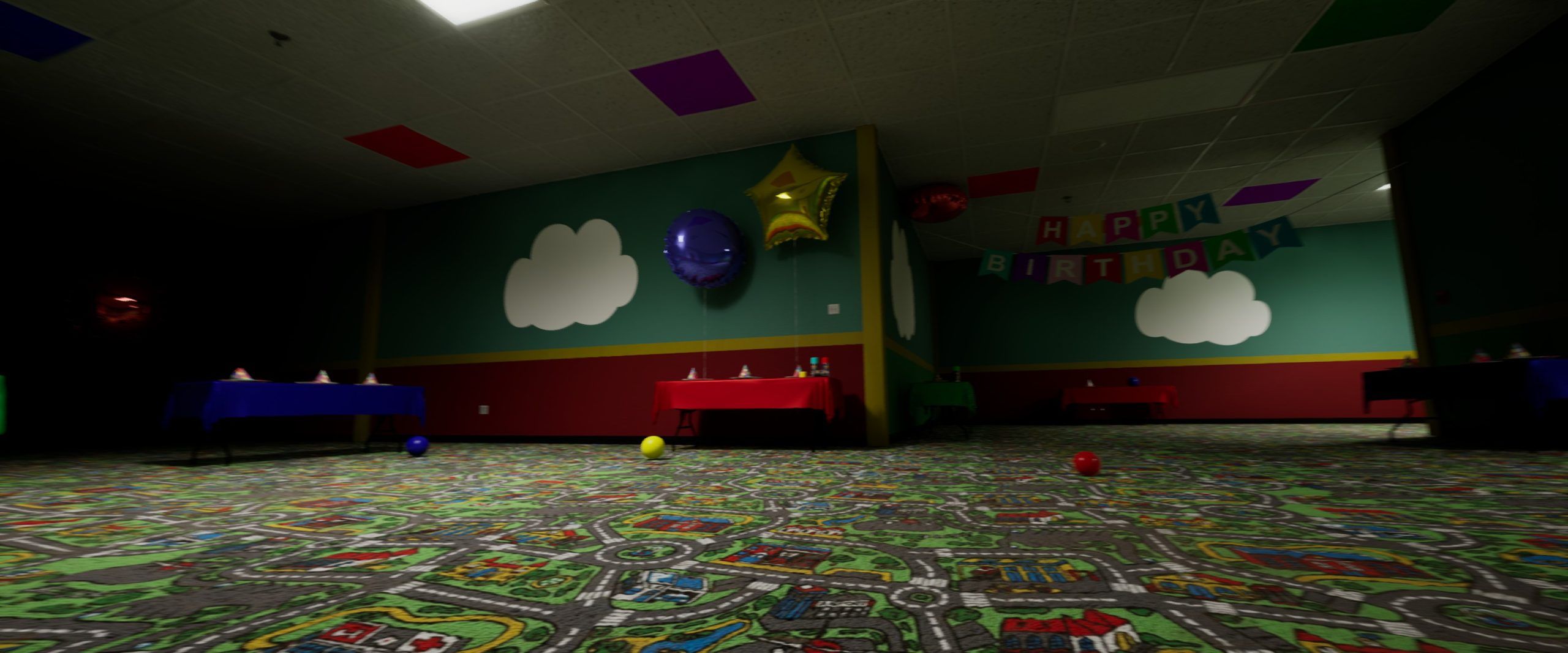 2560x1067 Backrooms: Escape Together: Raise the Roof