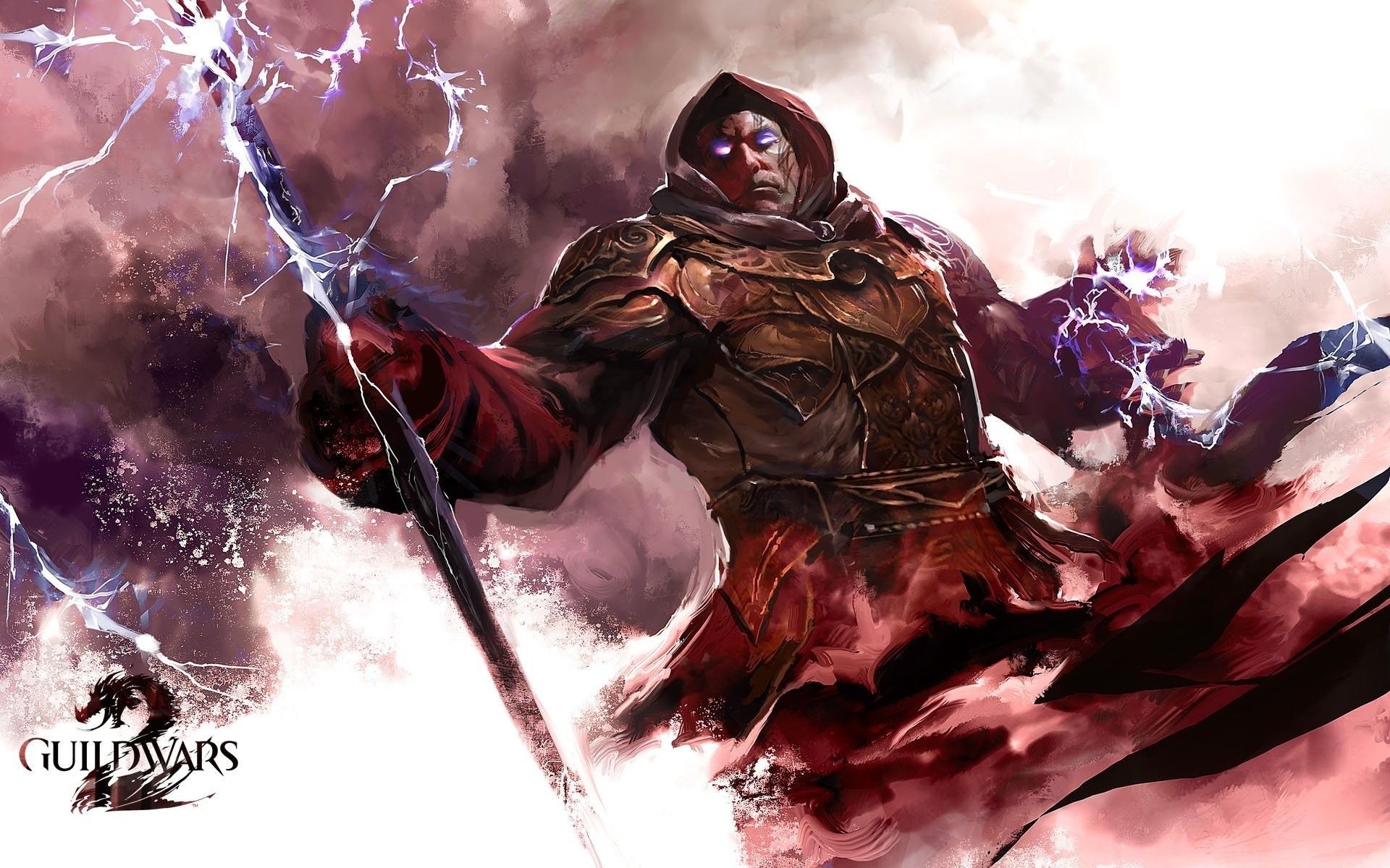 1920x1200 A Battle Mage With A Staff In His