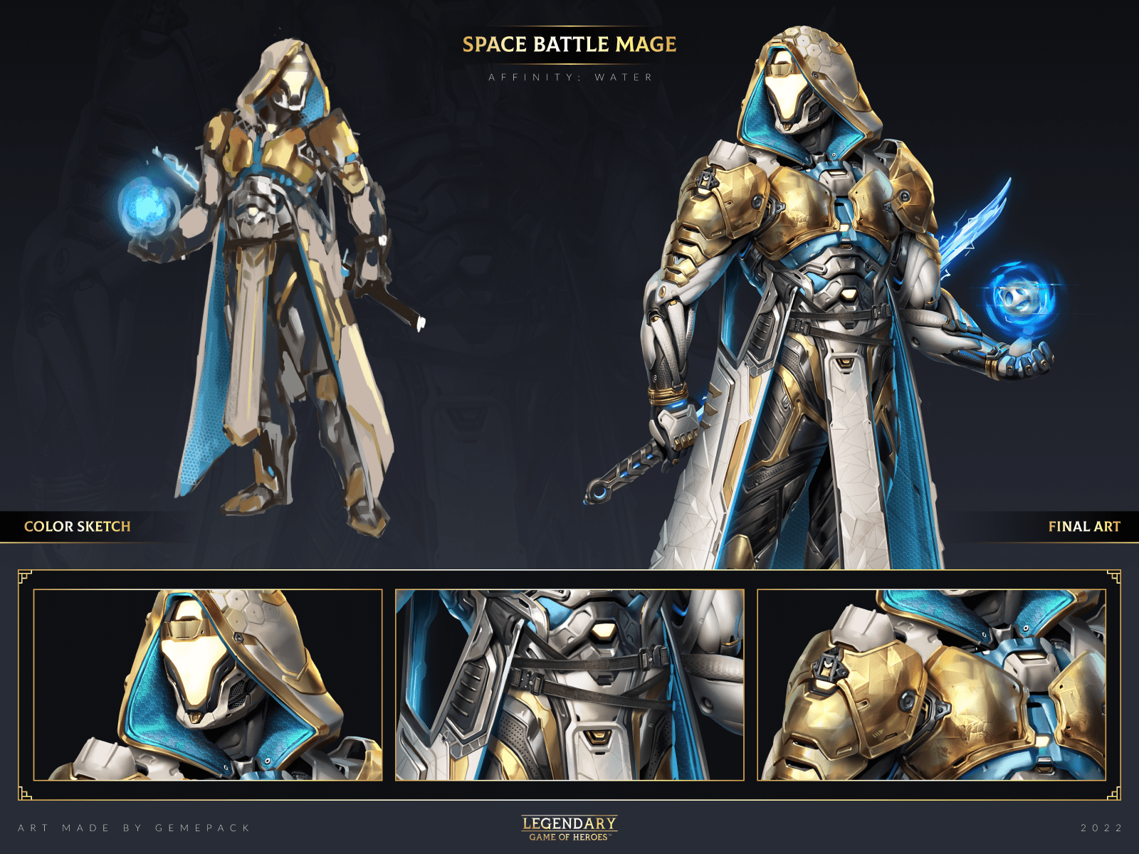 1600x1200 Space Battle Mage by GAMEPACK Studio on Dribbble