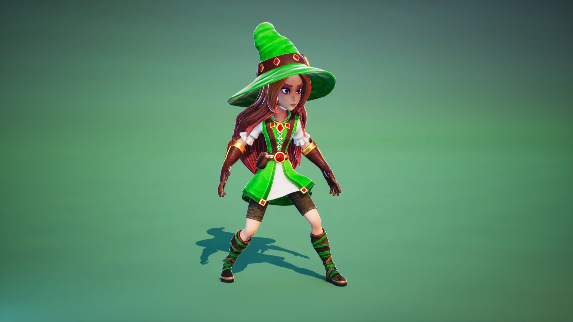 1920x1080 Battlemage Animations Skins 3D Model