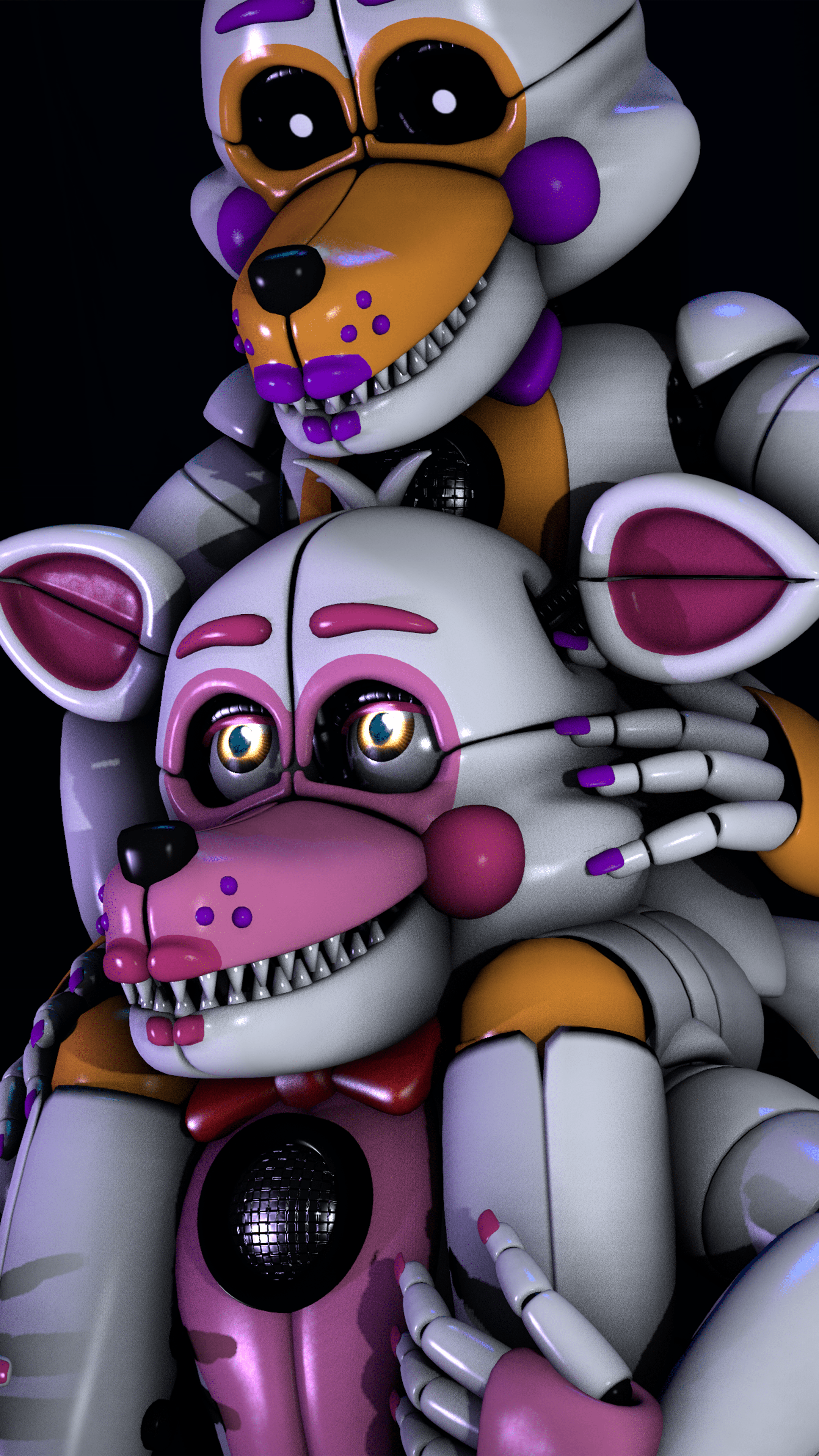 2160x3840 FunTime Foxy ideas. fun time foxy, funtime foxy background, fnaf funtime foxy