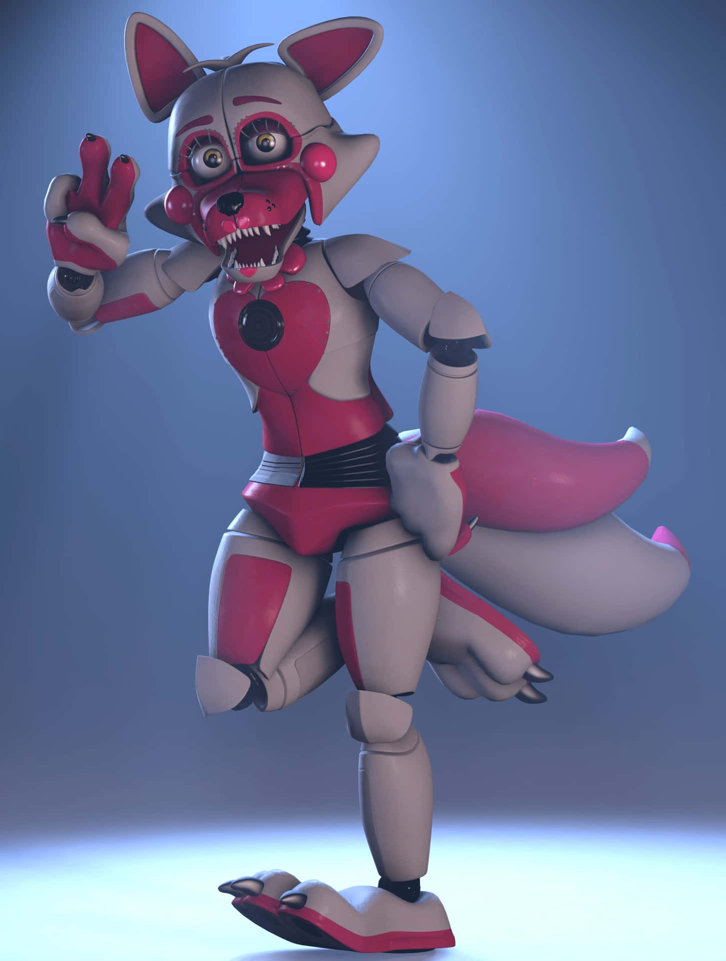 1451x1920 Funtime Foxy Wallpaper