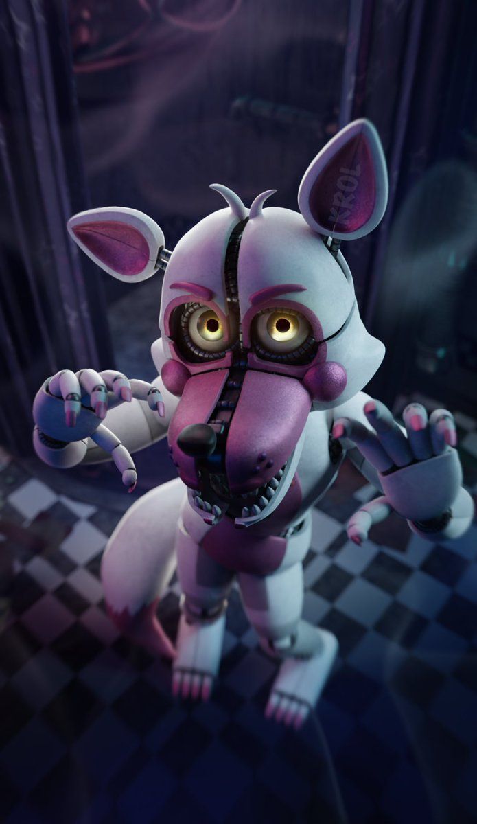 695x1200 Funtime Foxy Poster Retexture by: Map by: #FNAF # Foxy #FuntimeFoxy