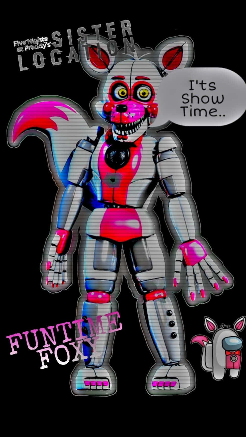 975x1732 Funtime Foxy Wallpaper