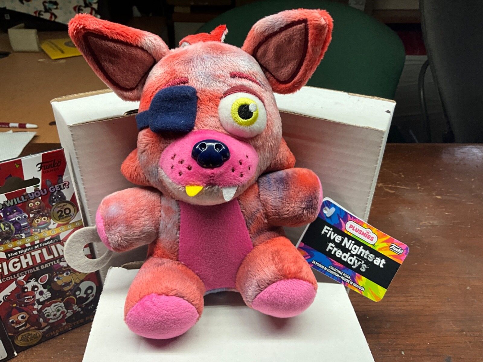 1600x1200 FUNKO Five Nights At Freddys Tie Dye Foxy New W Tag FNAF Plush