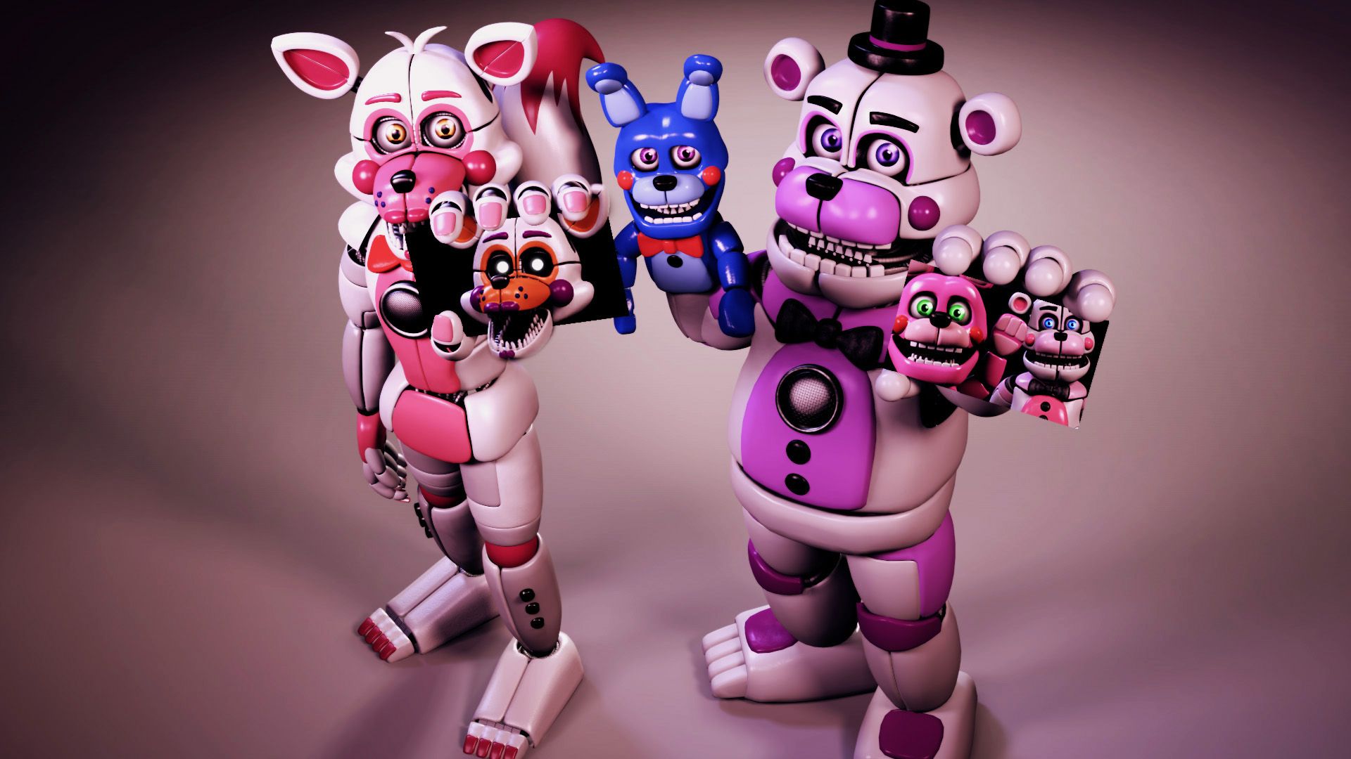 1920x1080 Freddy Foxy Five Nights at Freddy's Sister Location HD FNAF Wallpaper